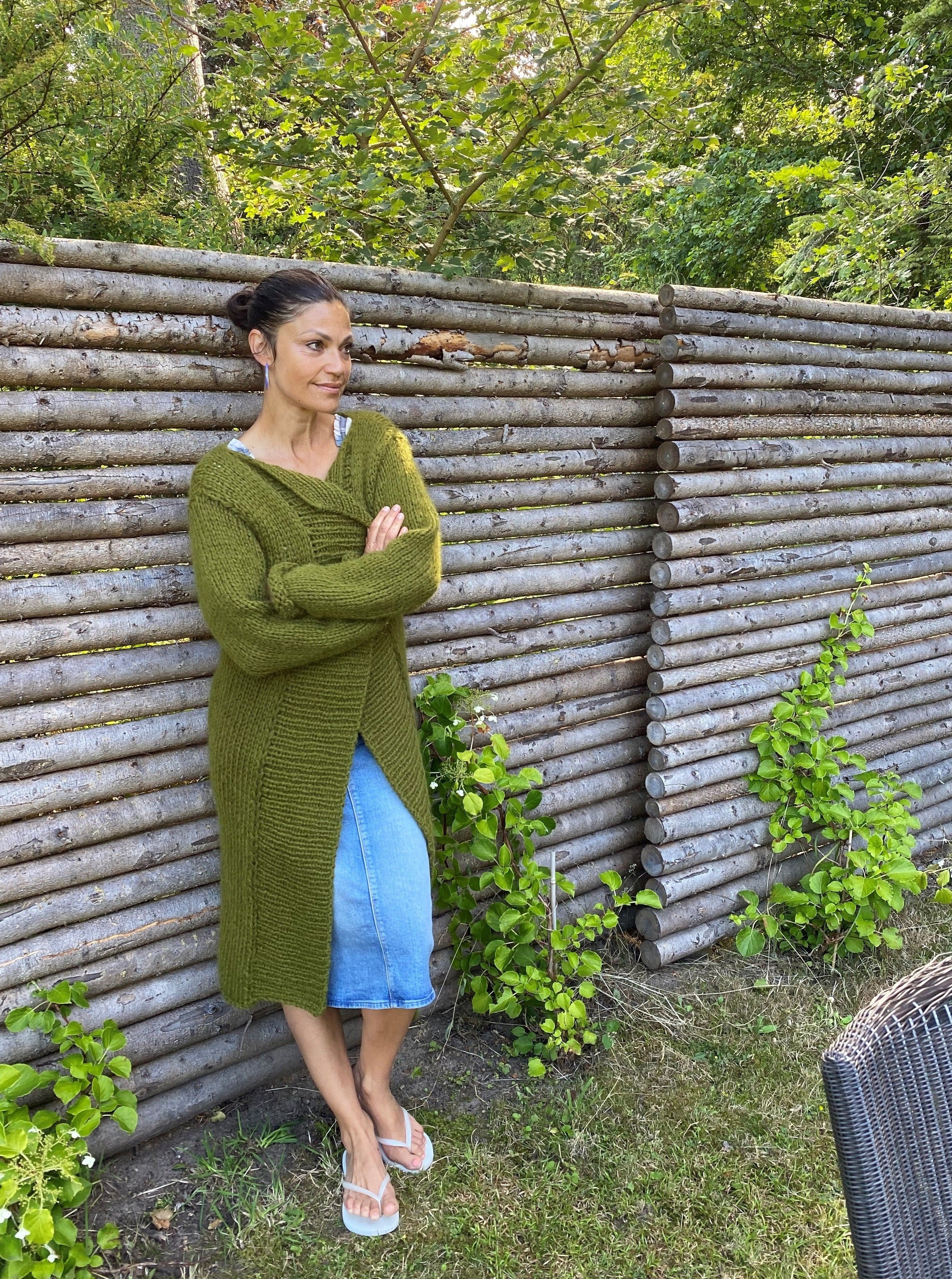 NYNNE OVERSIZE CARDIGAN (Pattern)